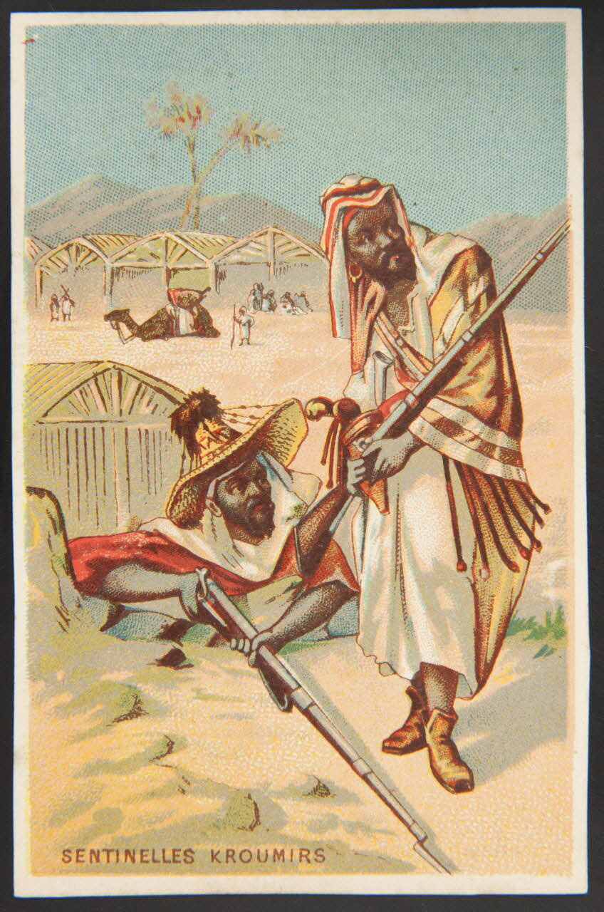 carte réclame chromo Paris 1880-1900 1995.1.199.5 Photo