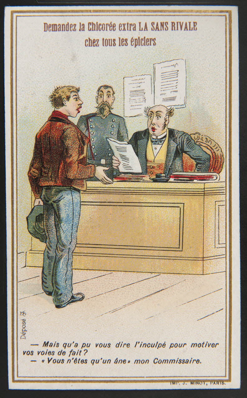 carte réclame chromo 1995.1.2007.31 Photo