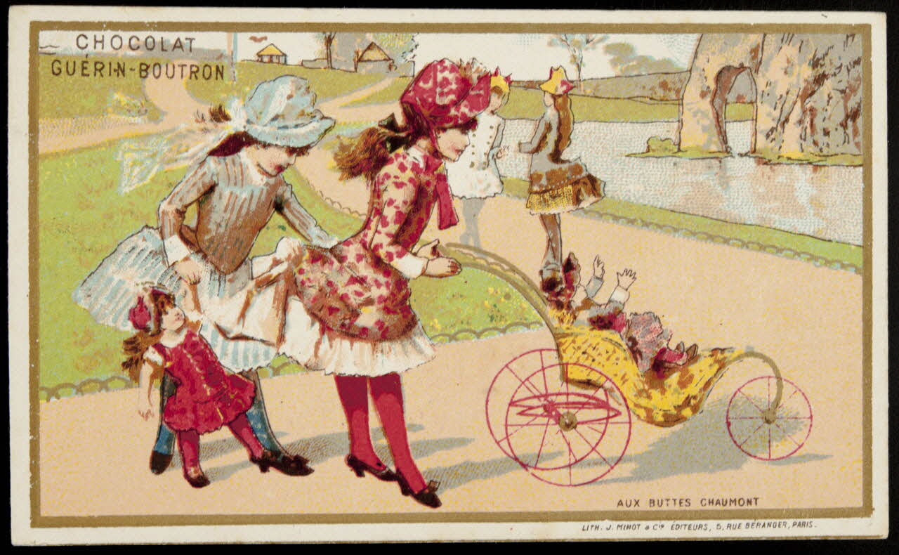 Vallet-Minot et Cie carte réclame chromo Paris 1889-1901 1995.1.2016.2 Photo