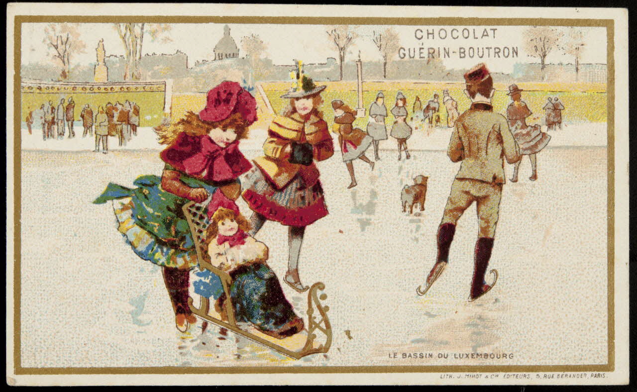 Vallet-Minot et Cie carte réclame chromo Paris 1889-1901 1995.1.2016.4 Photo