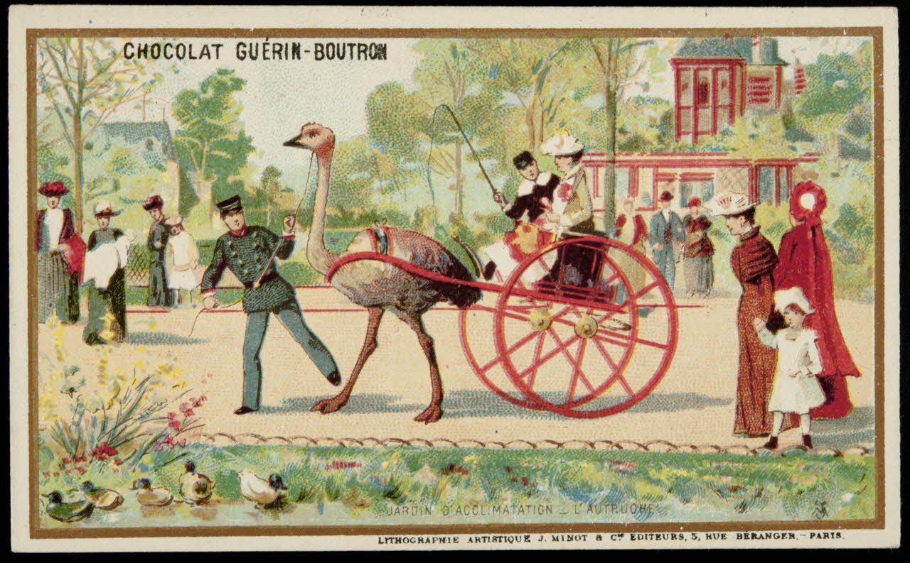 Vallet-Minot et Cie carte réclame chromo Paris 1889-1901 1995.1.2021.2 Photo