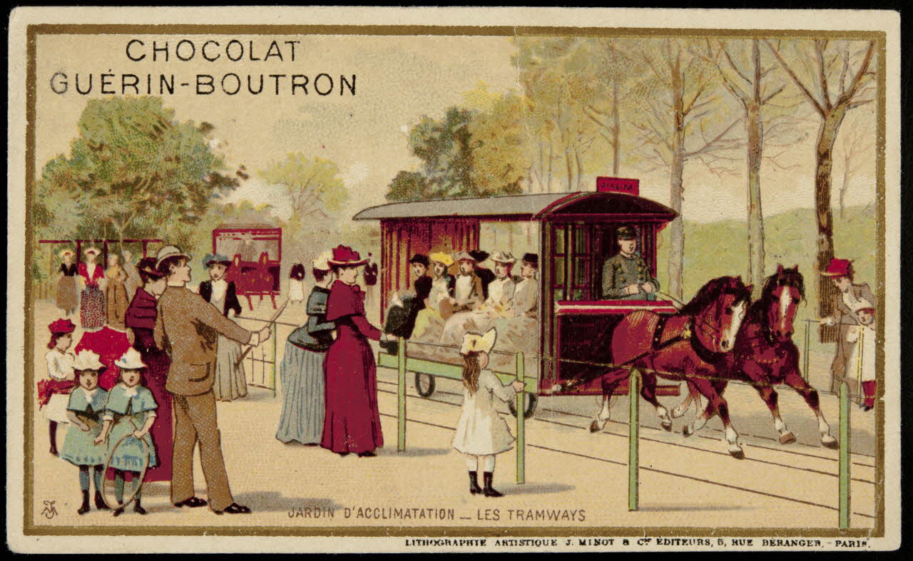 Vallet-Minot et Cie carte réclame chromo Paris 1889-1901 1995.1.2021.5 Photo