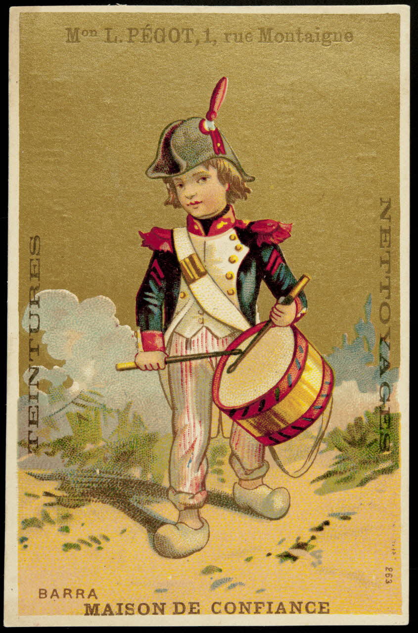 carte réclame chromo Paris 1881-1889 1995.1.204.1 Photo