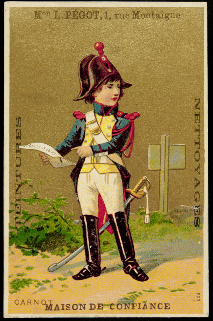 carte réclame chromo Paris 1881-1889 1995.1.204.2 Photo