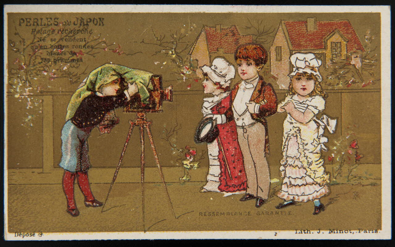 Vallet-Minot et Cie carte réclame chromo Paris 1889-1901 1995.1.2043.5 Photo