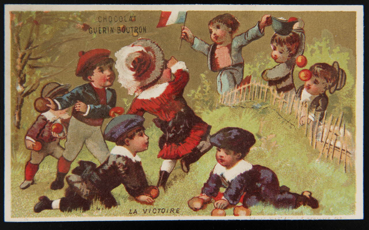 Vallet-Minot et Cie carte réclame chromo Paris 1881-1884 1995.1.2045.2 Photo