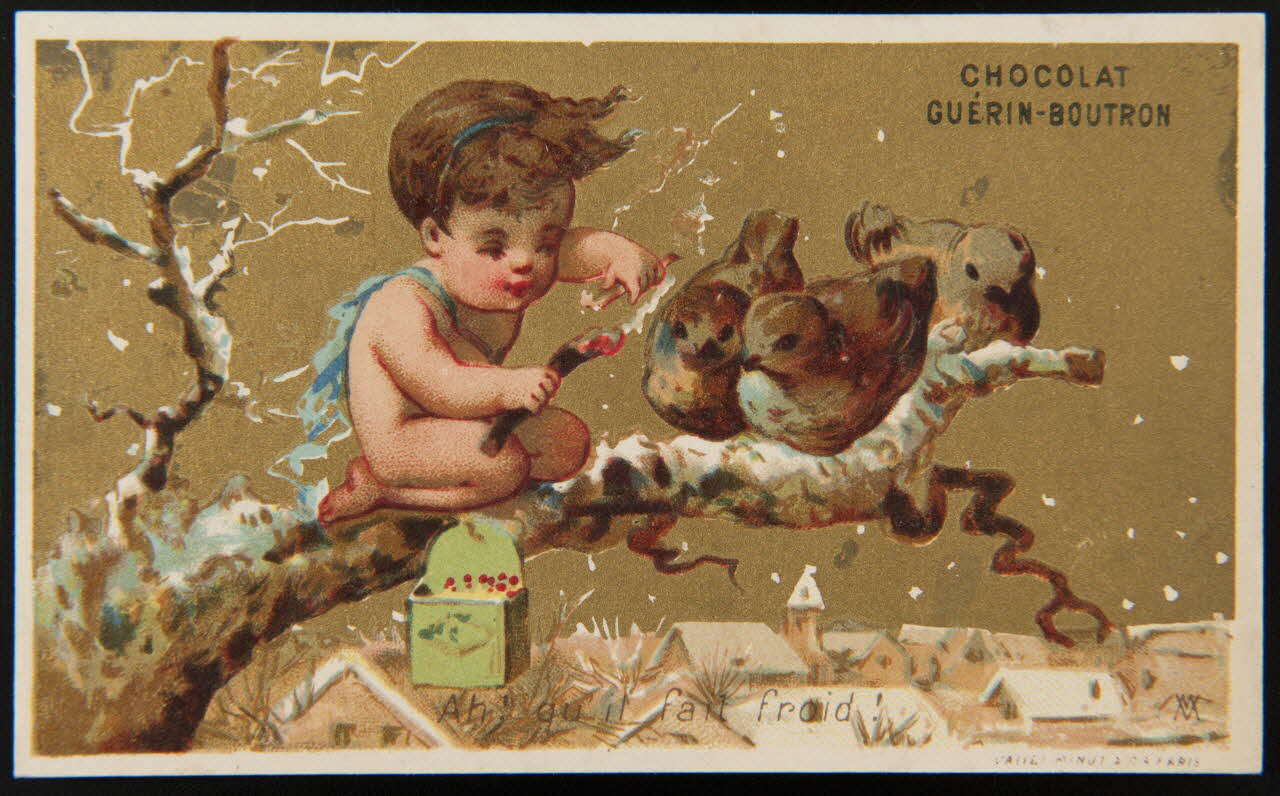 Vallet-Minot et Cie carte réclame chromo Paris 1881-1884 1995.1.2051.1 Photo