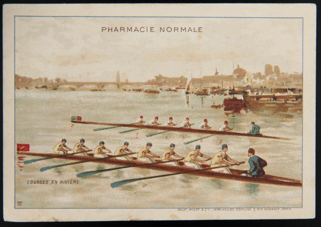 Vallet-Minot et Cie carte réclame chromo Paris 1881-1884 1995.1.2055.3 Photo
