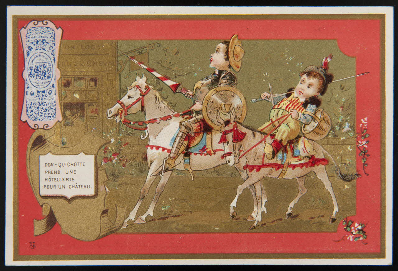 Vallet-Minot et Cie carte réclame chromo Paris 1889 1995.1.2061.4 Photo