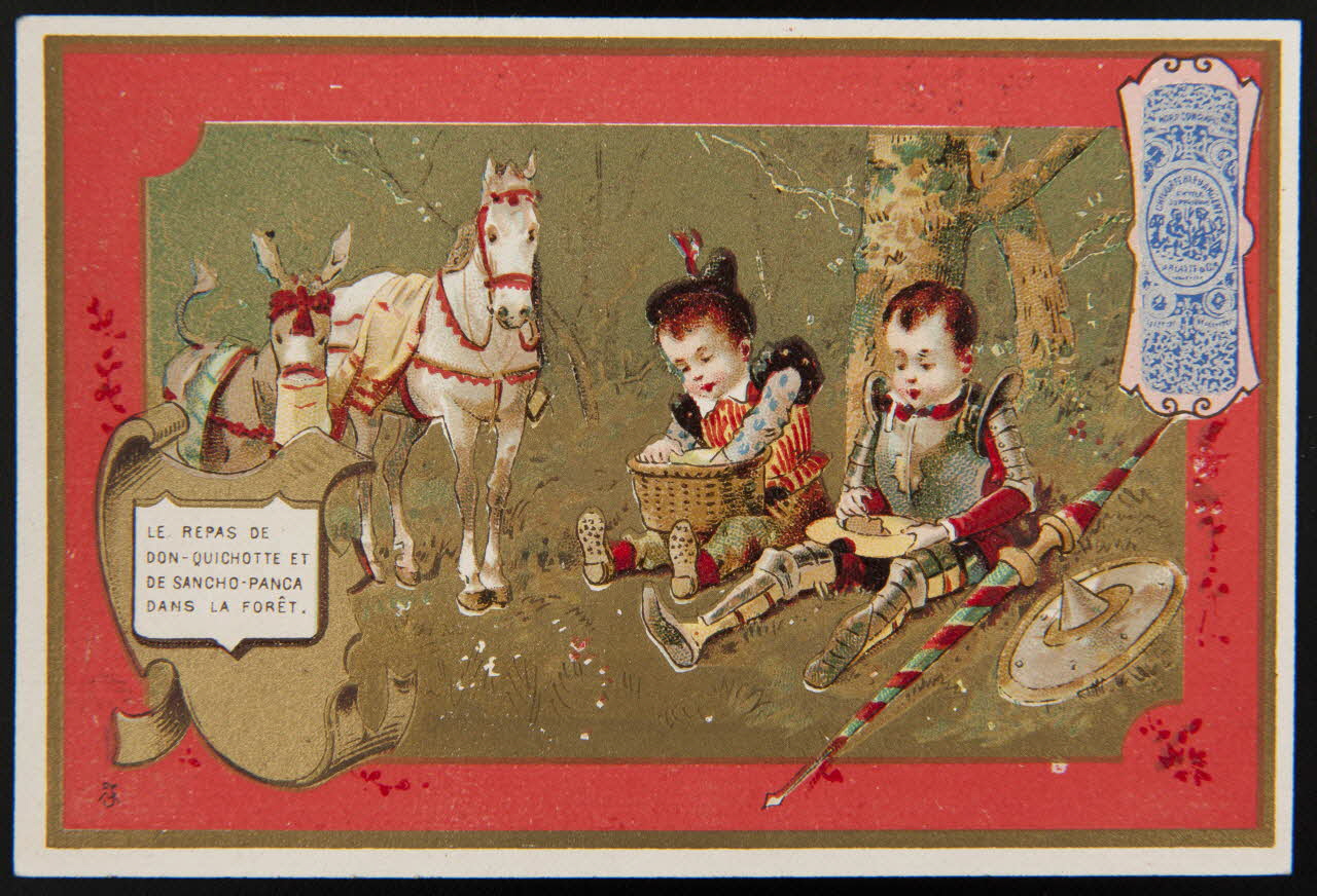 Vallet-Minot et Cie carte réclame chromo Paris 1889 1995.1.2061.6 Photo