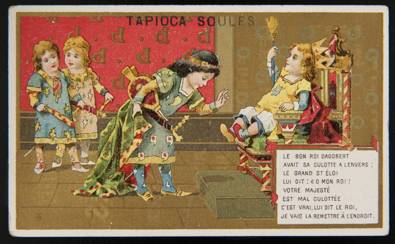 Vallet-Minot et Cie carte réclame chromo Paris 1889-1901 1995.1.2063.2 Photo