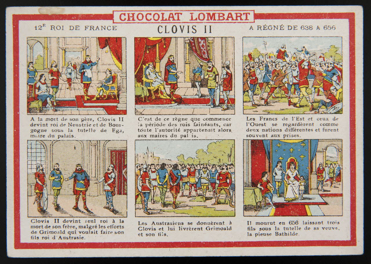 Vallet-Minot et Cie carte réclame chromo Paris 1889 1995.1.2067.10 Photo