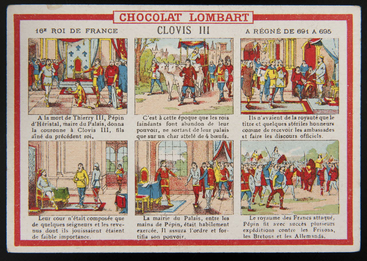 Vallet-Minot et Cie carte réclame chromo Paris 1889 1995.1.2067.14 Photo