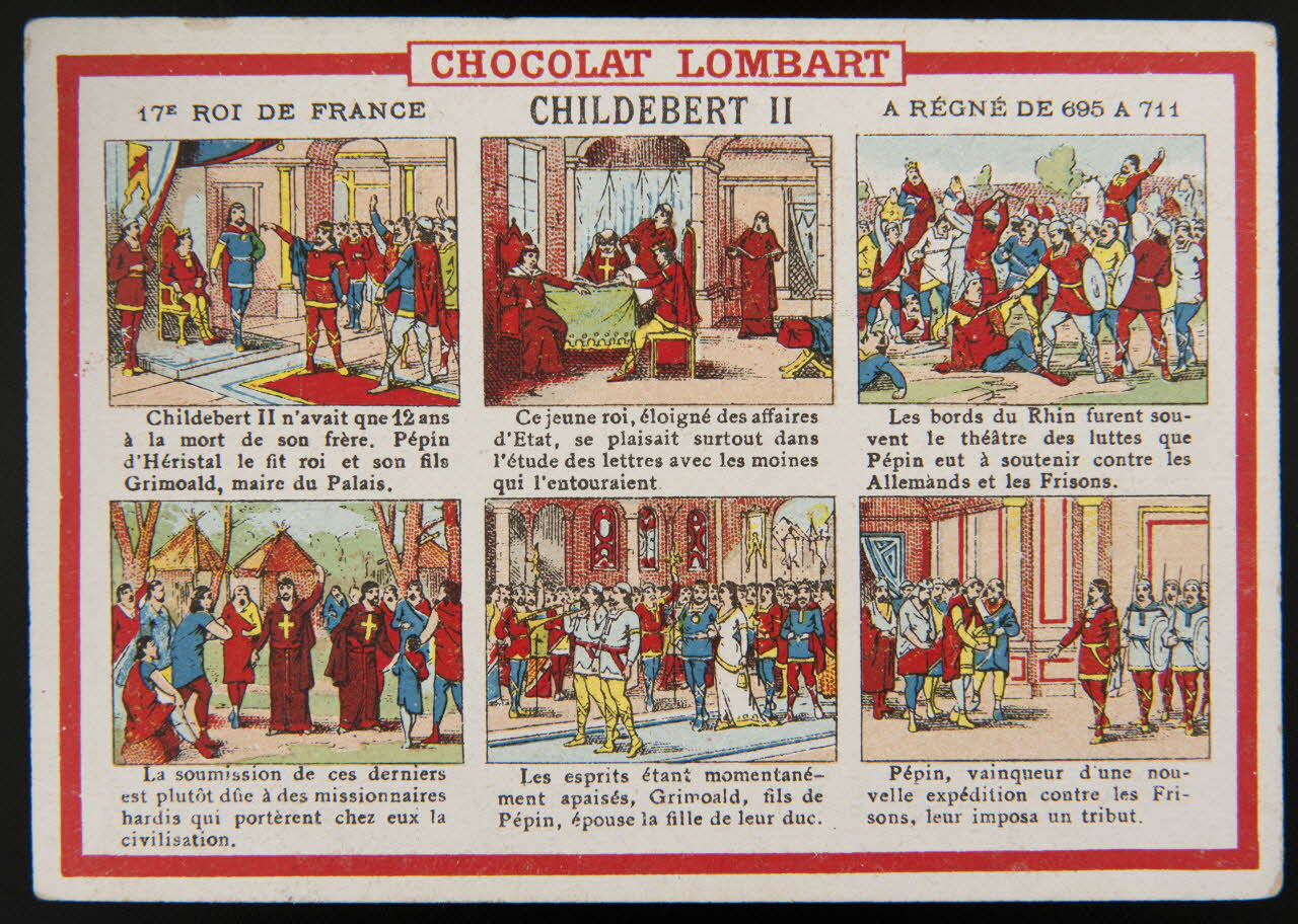 Vallet-Minot et Cie carte réclame chromo Paris 1889 1995.1.2067.15 Photo