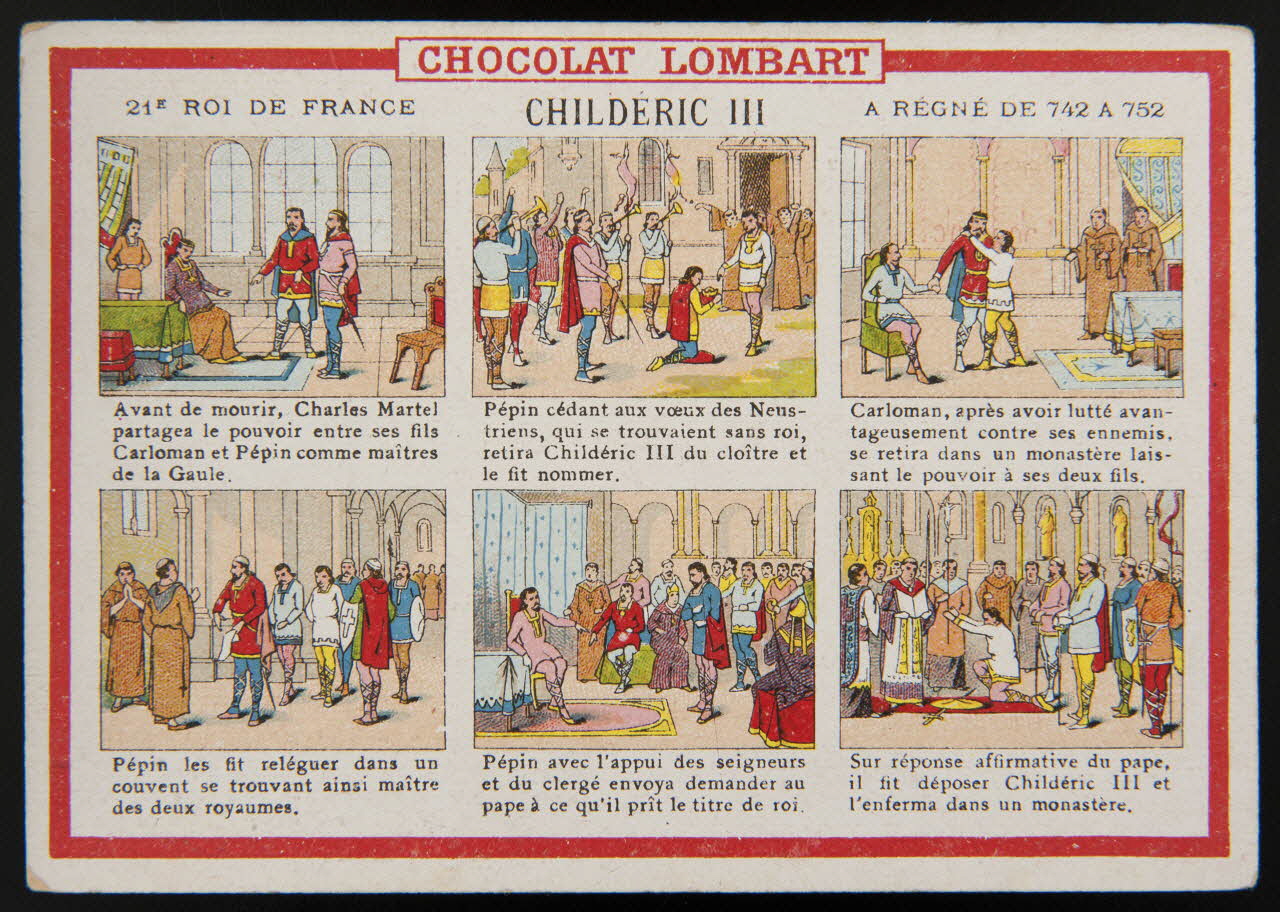 Vallet-Minot et Cie carte réclame chromo Paris 1889 1995.1.2067.19 Photo