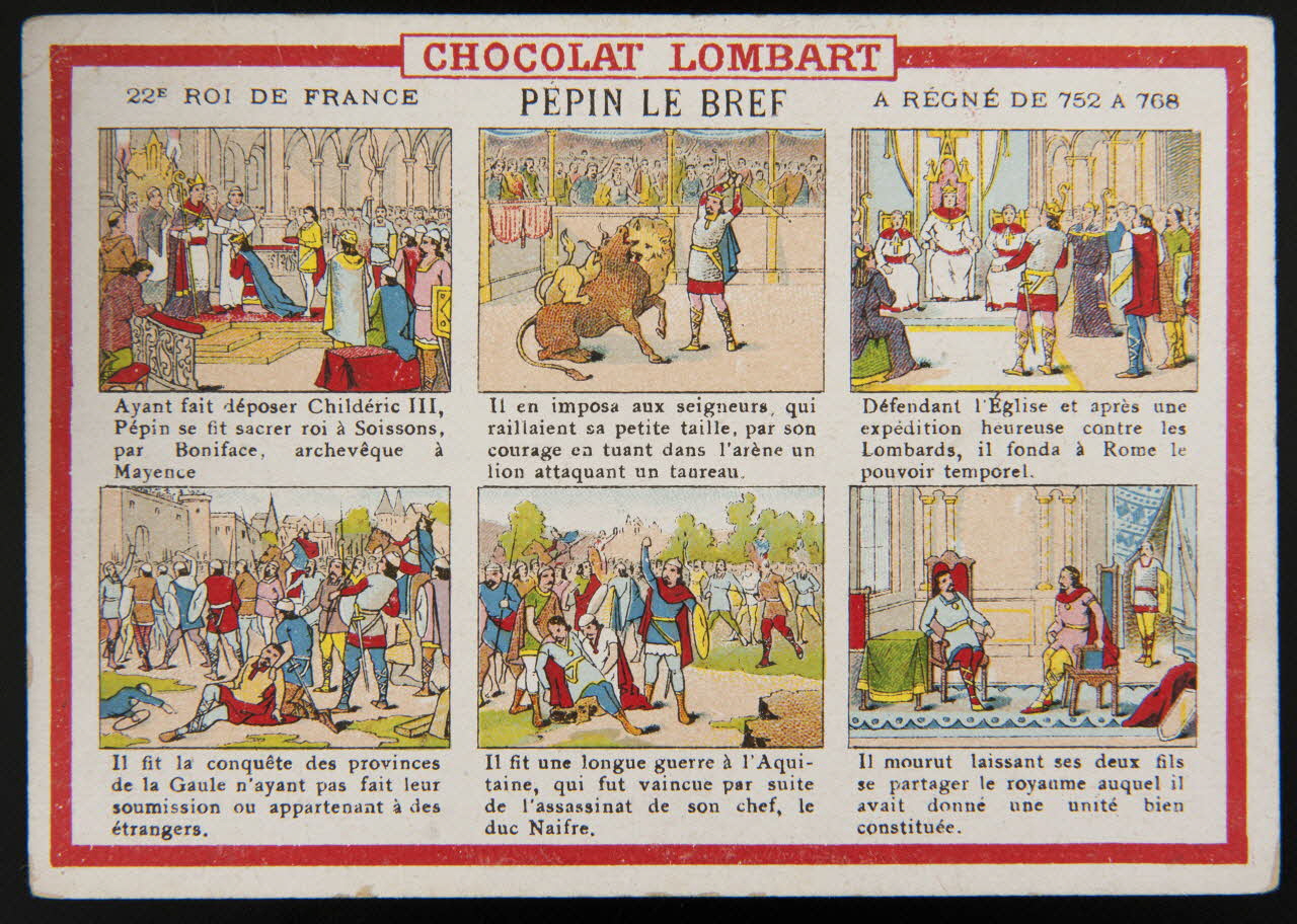 Vallet-Minot et Cie carte réclame chromo Paris 1889 1995.1.2067.20 Photo