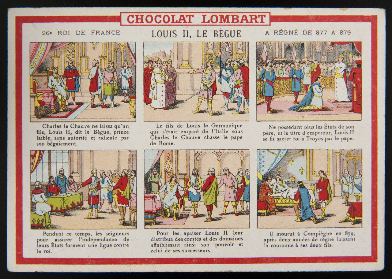 Vallet-Minot et Cie carte réclame chromo Paris 1889 1995.1.2067.24 Photo