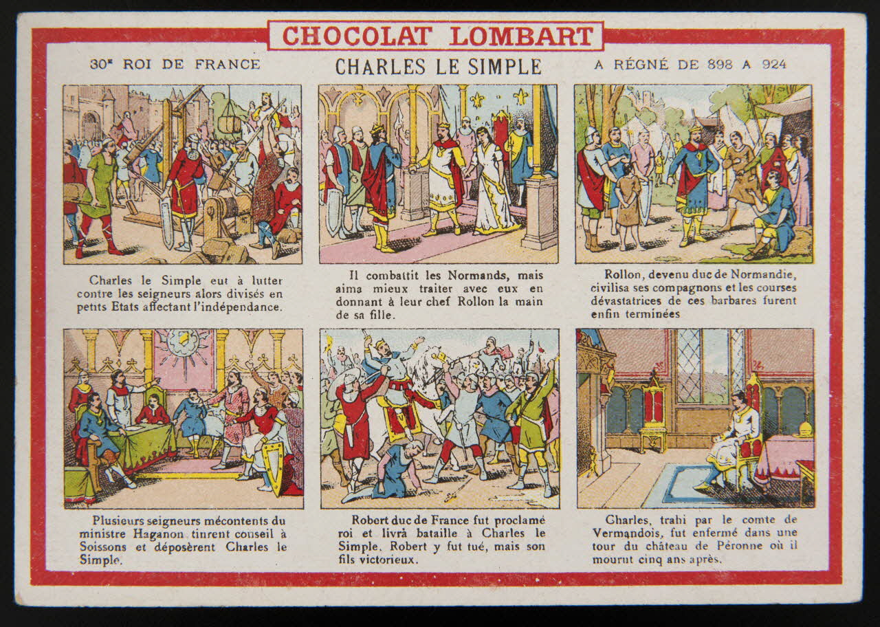 Vallet-Minot et Cie carte réclame chromo Paris 1889 1995.1.2067.28 Photo