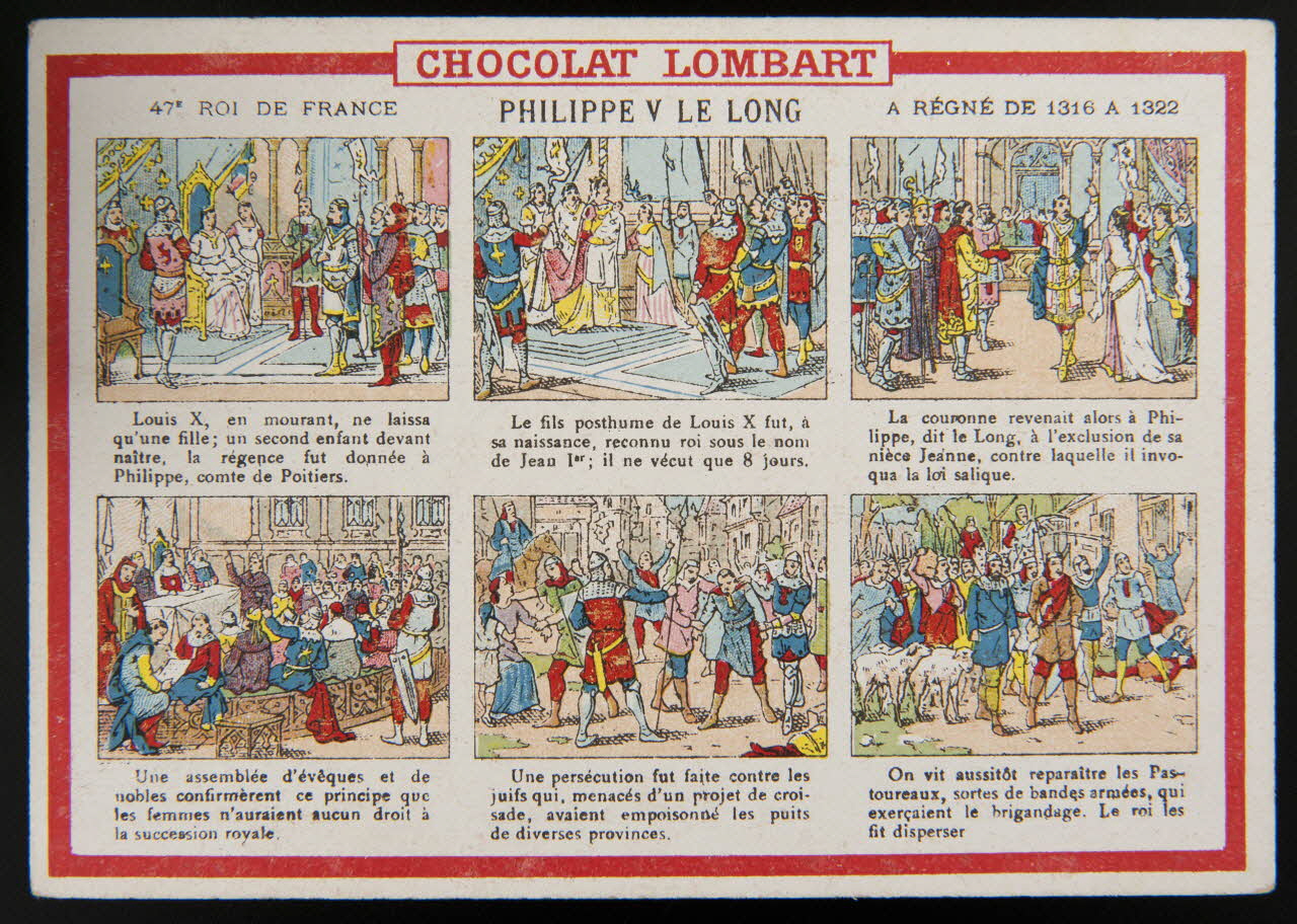 Vallet-Minot et Cie carte réclame chromo Paris 1889 1995.1.2067.47 Photo