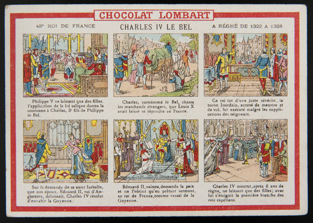 Vallet-Minot et Cie carte réclame chromo Paris 1889 1995.1.2067.48 Photo