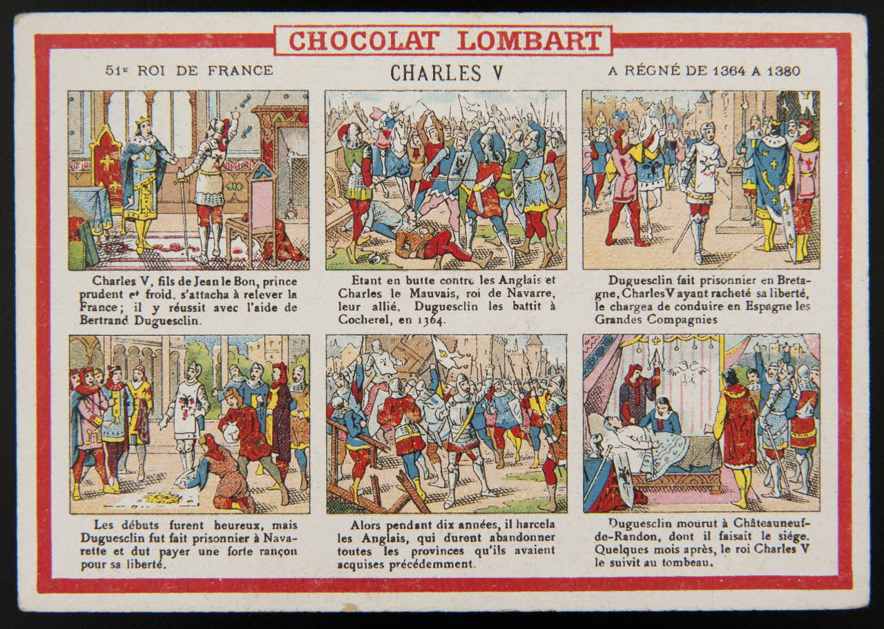 Vallet-Minot et Cie carte réclame chromo Paris 1889 1995.1.2067.51 Photo