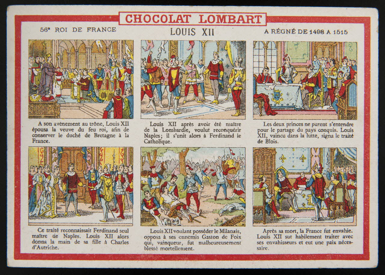 Vallet-Minot et Cie carte réclame chromo Paris 1889 1995.1.2067.57 Photo