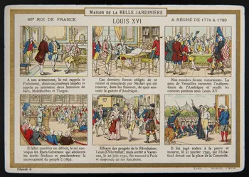 Vallet-Minot et Cie carte réclame chromo Paris 1889 1995.1.2067.68 Photo