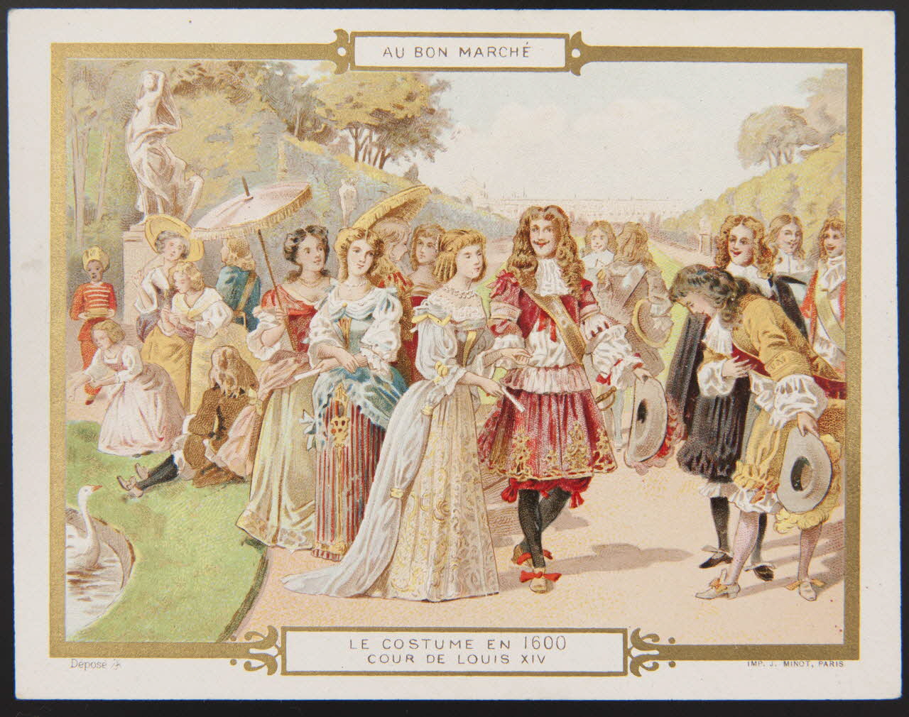 Vallet-Minot et Cie carte réclame chromo Paris 1900-1914 1995.1.2071.4 Photo