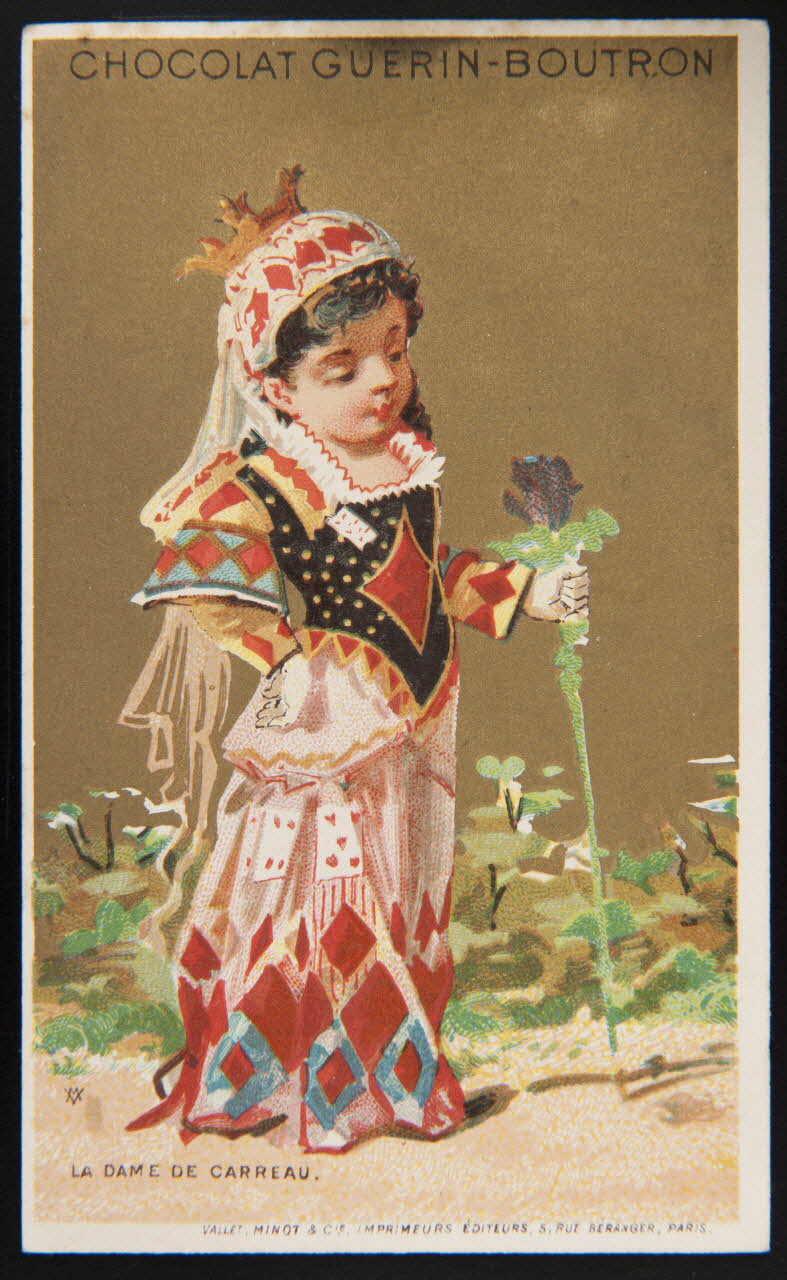 Vallet-Minot et Cie carte réclame chromo Paris 1881-1884 1995.1.2089.1 Photo