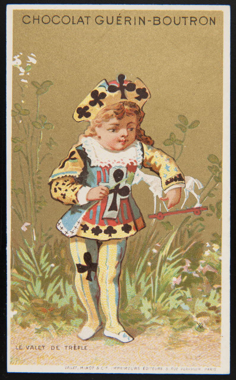 Vallet-Minot et Cie carte réclame chromo Paris 1881-1884 1995.1.2089.5 Photo