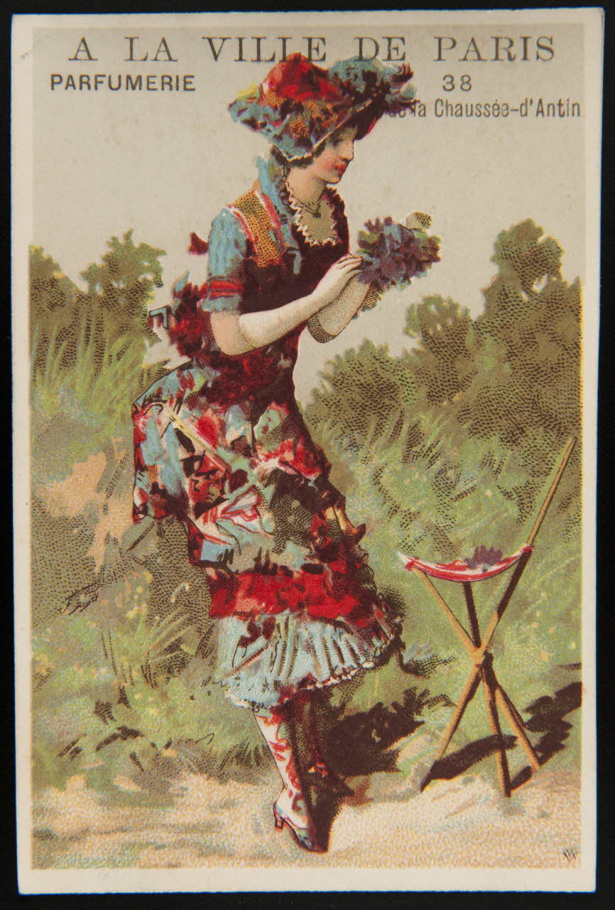 Vallet-Minot et Cie carte réclame chromo Paris 1881-1884 1995.1.2093.2 Photo