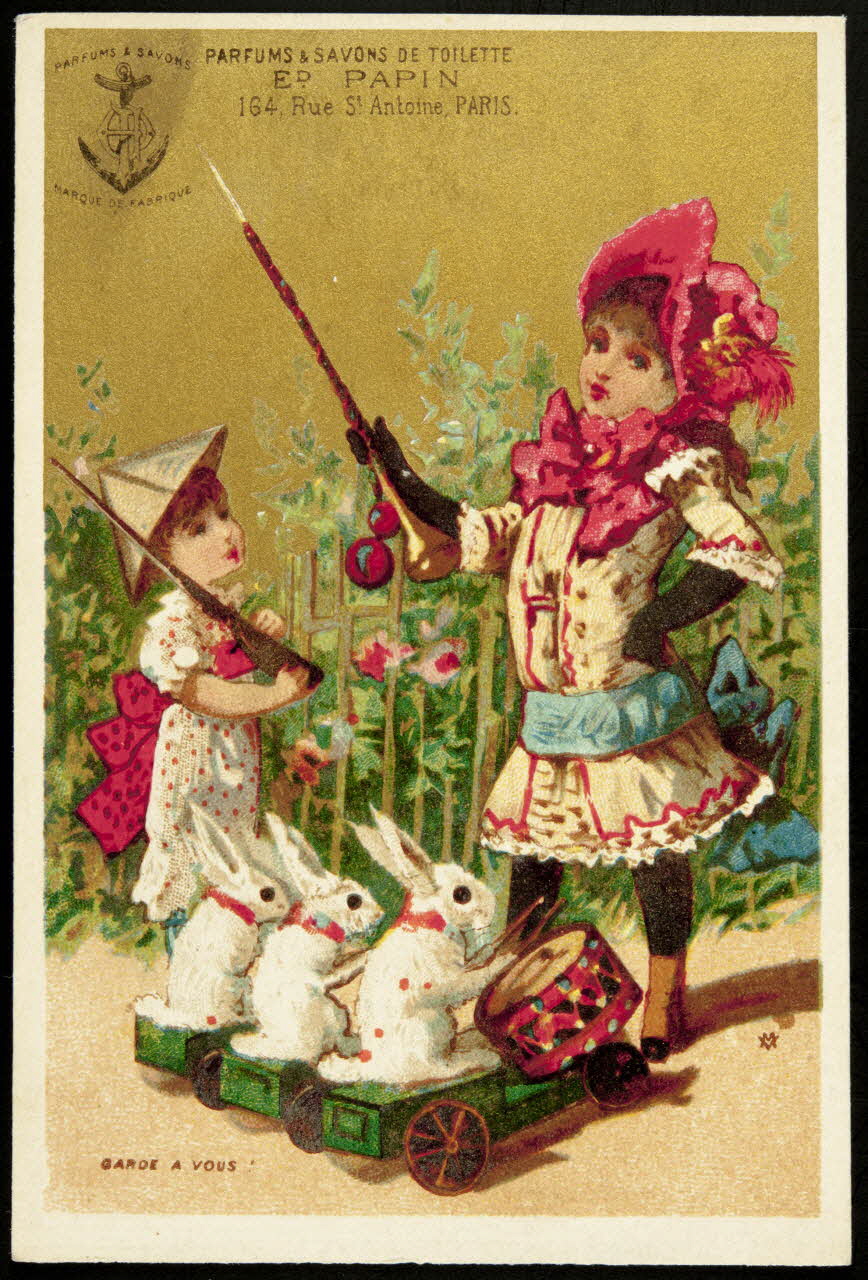 Vallet-Minot et Cie carte réclame chromo Paris 1881-1884 1995.1.2109.1 Photo