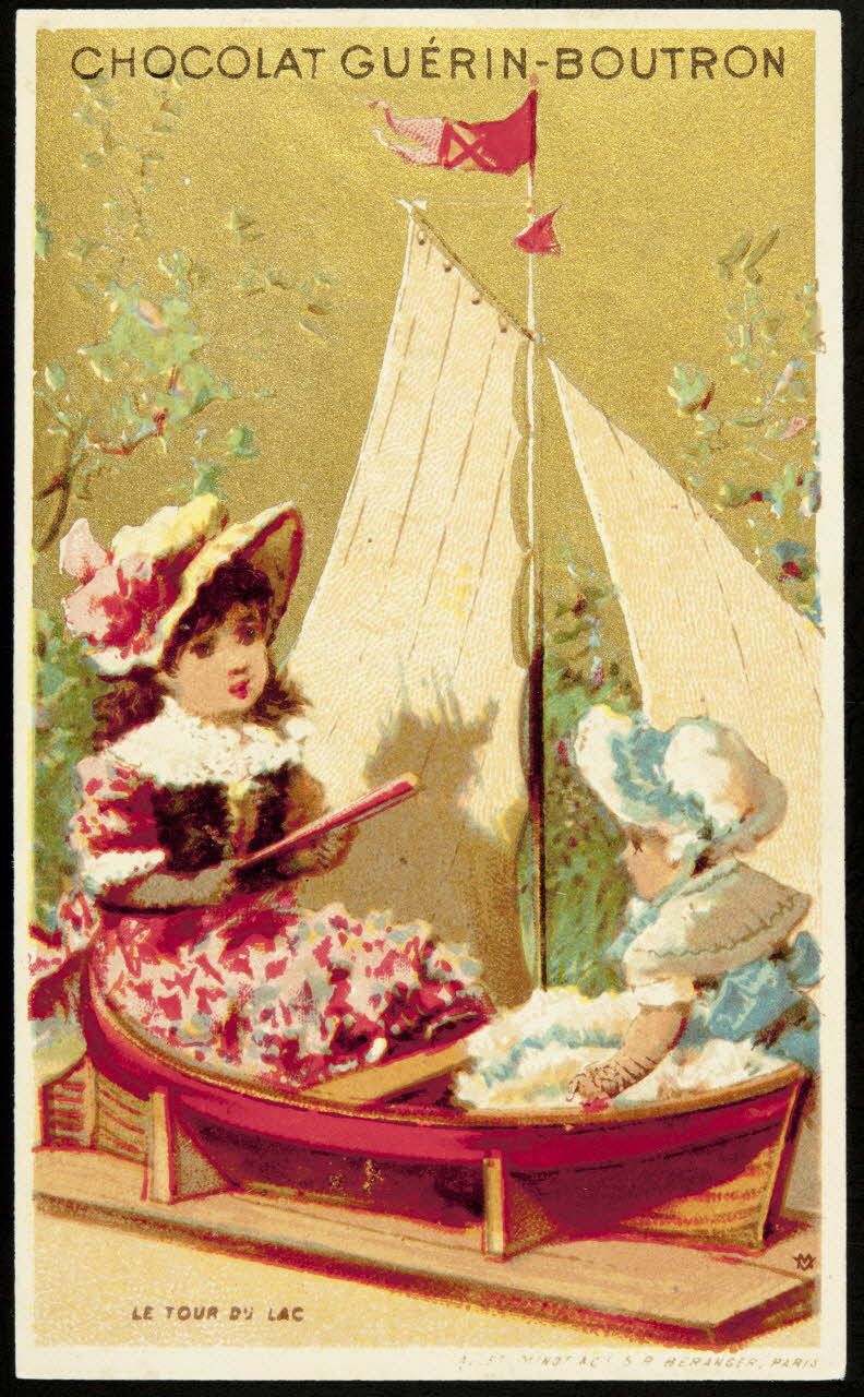 Vallet-Minot et Cie carte réclame chromo Paris 1881-1884 1995.1.2109.2 Photo