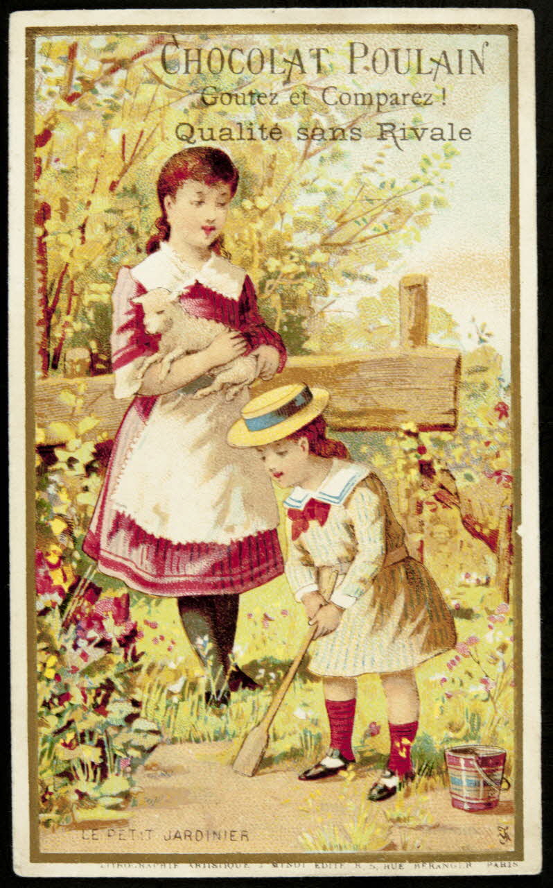 Vallet-Minot et Cie carte réclame chromo Paris 1889-1901 1995.1.2114.3 Photo