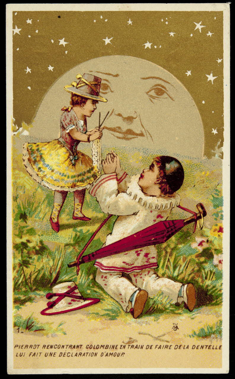 Vallet-Minot et Cie carte réclame chromo Paris 1889 1995.1.2117.1 Photo