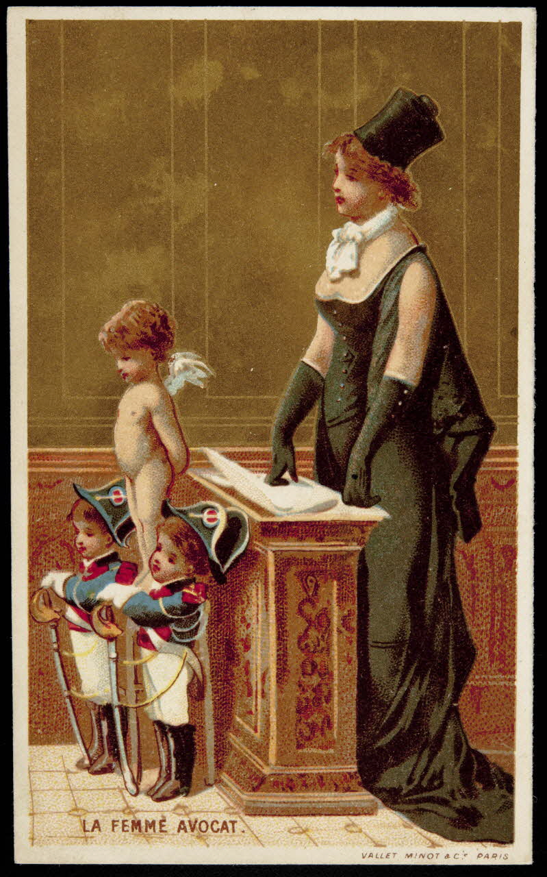 Vallet-Minot et Cie carte réclame chromo Paris 1881-1884 1995.1.2121.1 Photo