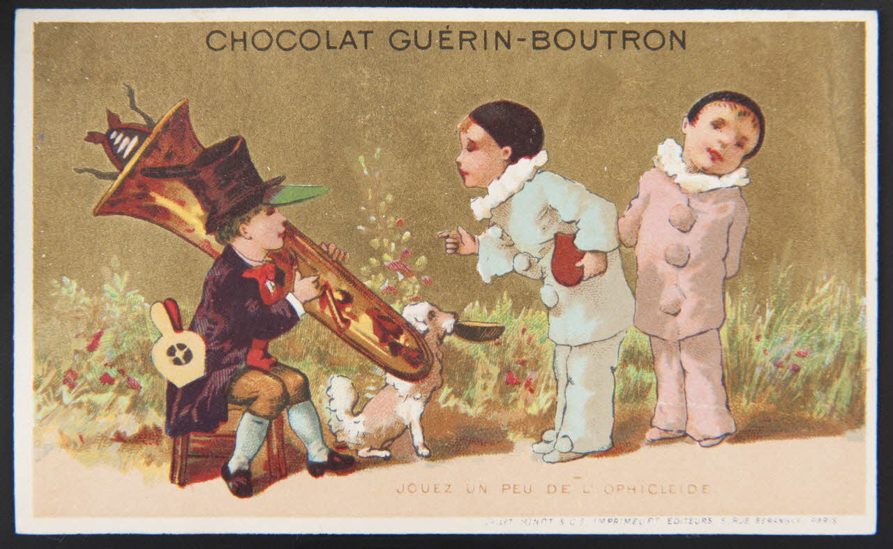 Vallet-Minot et Cie carte réclame chromo Paris 1881-1884 1995.1.2139.1 Photo