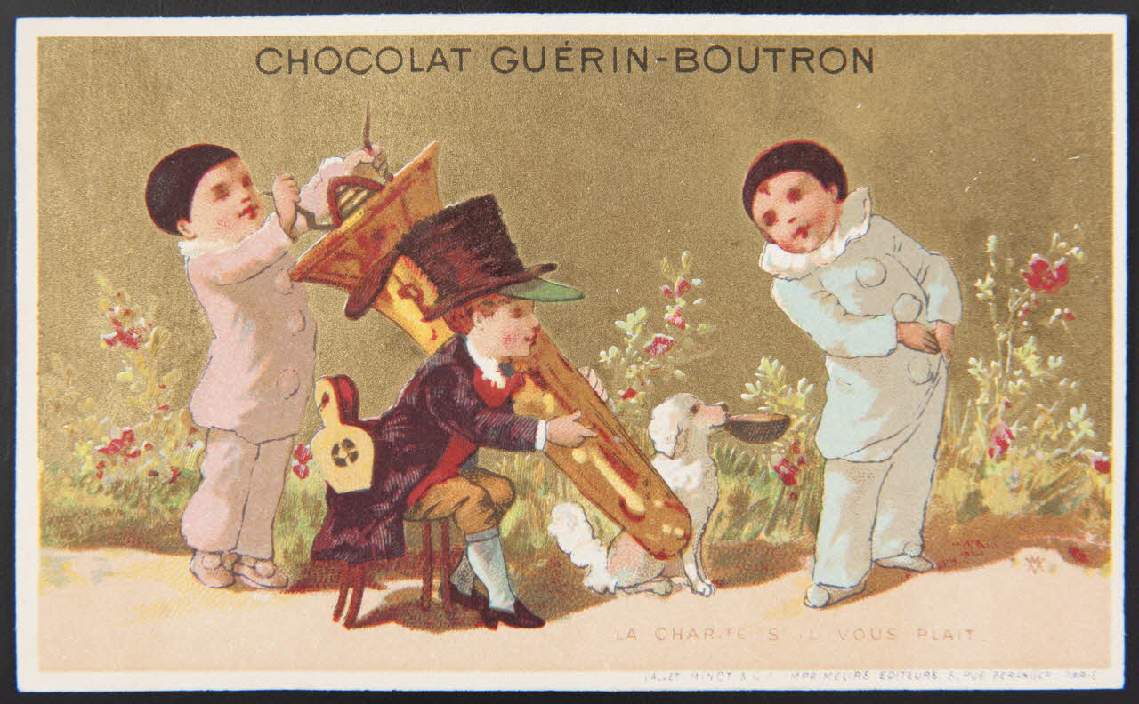 Vallet-Minot et Cie carte réclame chromo Paris 1881-1884 1995.1.2139.2 Photo