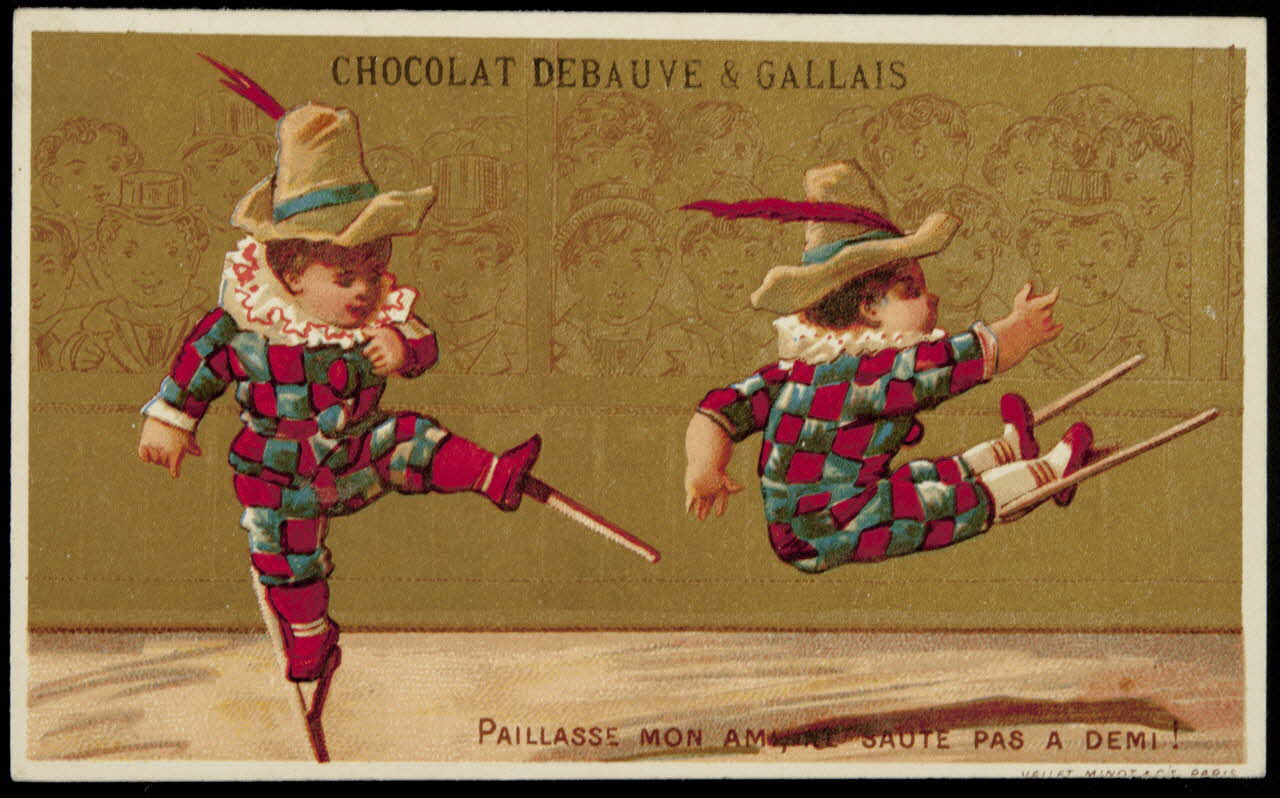 Vallet-Minot et Cie carte réclame chromo Paris 1881-1884 1995.1.2144.1 Photo