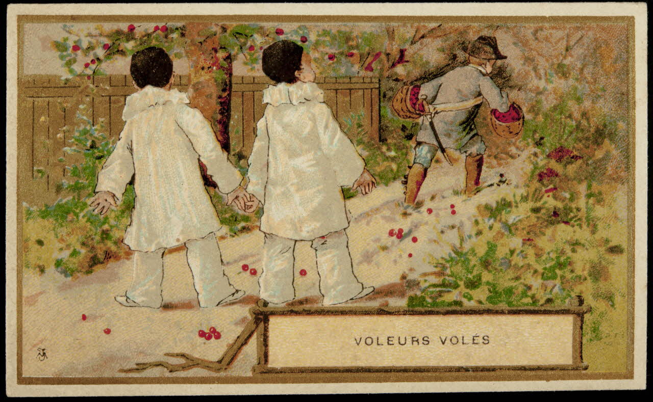 Vallet-Minot et Cie carte réclame chromo Paris 1889 1995.1.2147.5 Photo