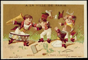 Vallet-Minot et Cie carte réclame chromo Paris 1881-1884 1995.1.2148.5 Photo