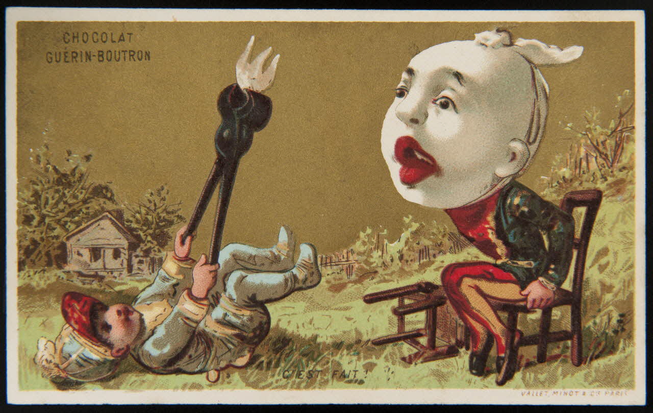 Vallet-Minot et Cie carte réclame chromo Paris 1881-1884 1995.1.2155.5 Photo