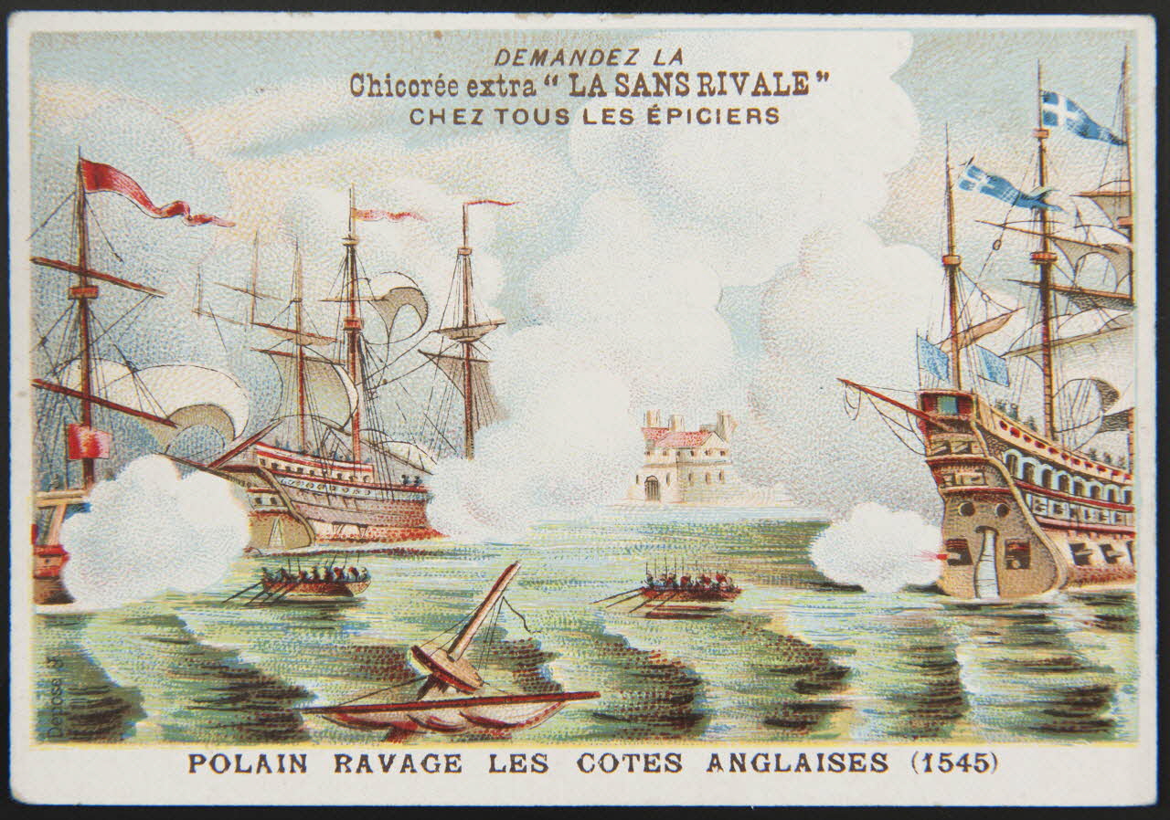 Vallet-Minot et Cie carte réclame chromo Paris 1889 1995.1.2168.3 Photo