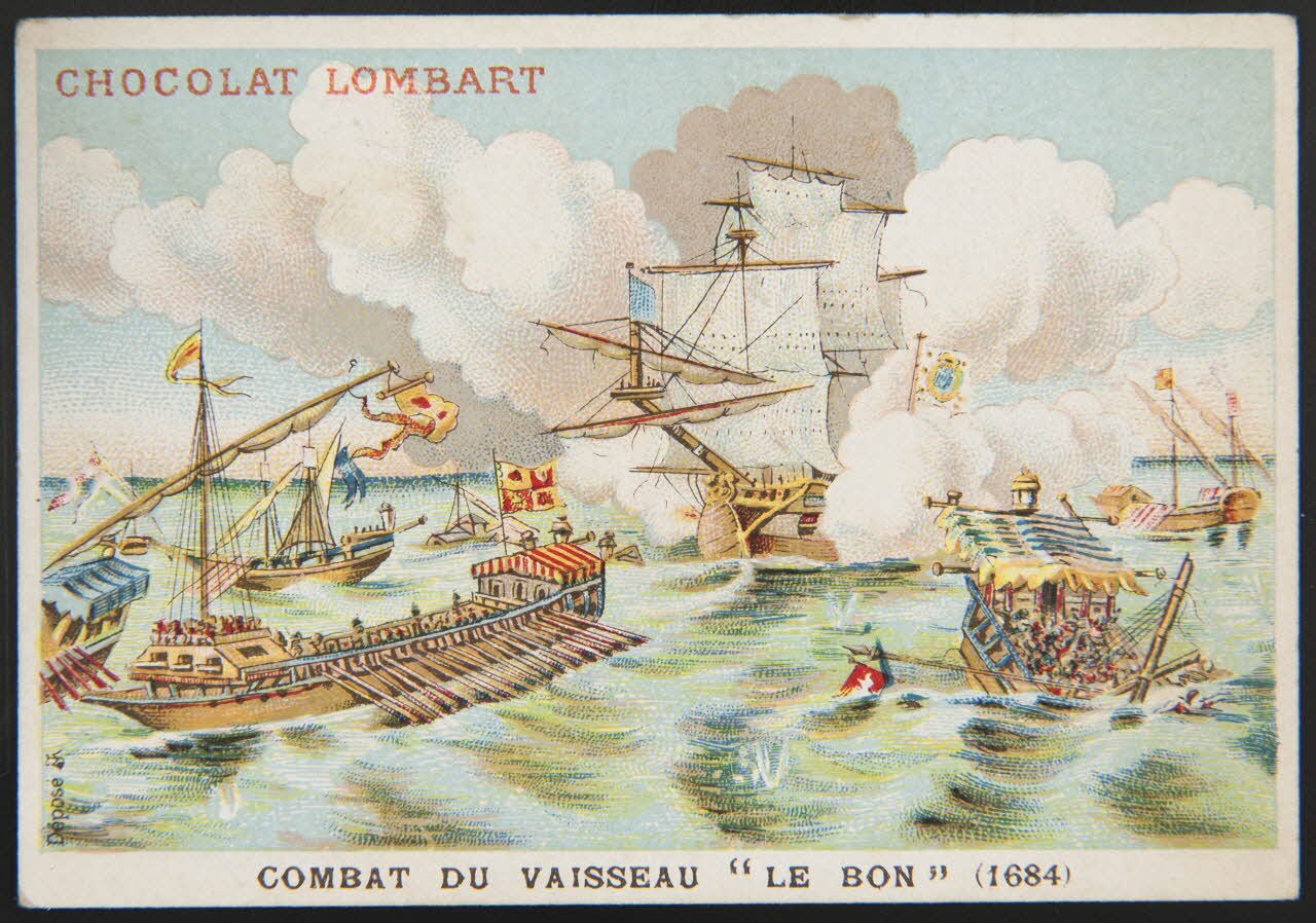 Vallet-Minot et Cie carte réclame chromo Paris 1889 1995.1.2168.4 Photo
