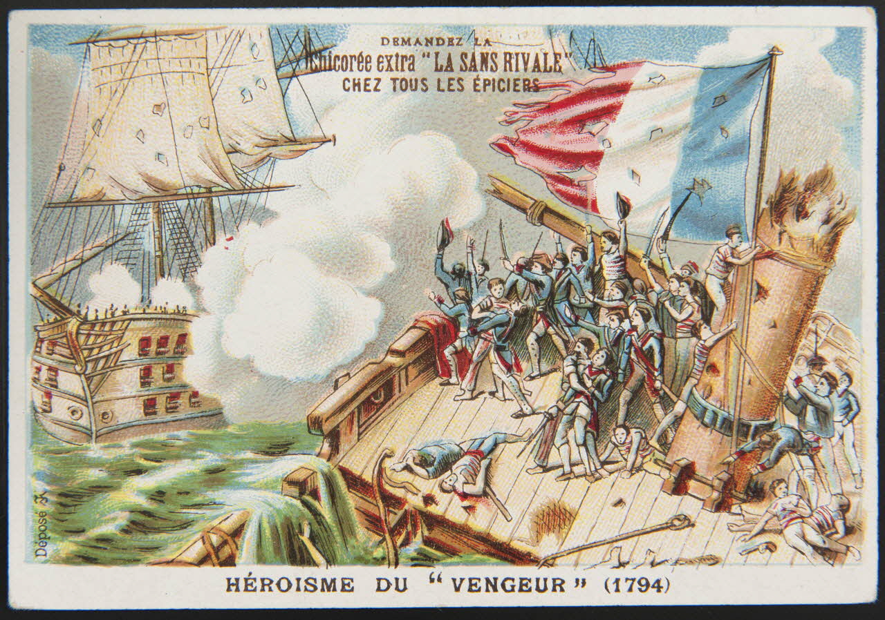 Vallet-Minot et Cie carte réclame chromo Paris 1889 1995.1.2168.6 Photo