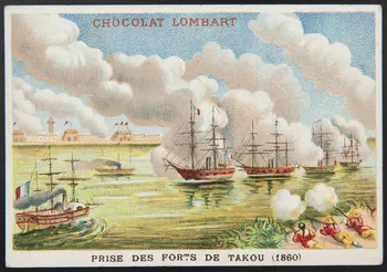 Vallet-Minot et Cie carte réclame chromo Paris 1889 1995.1.2168.8 Photo