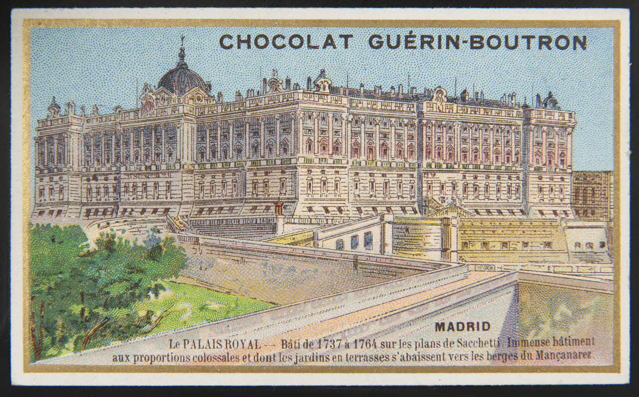 Vallet-Minot et Cie carte réclame chromo Paris 1900 1995.1.2169.44 Photo