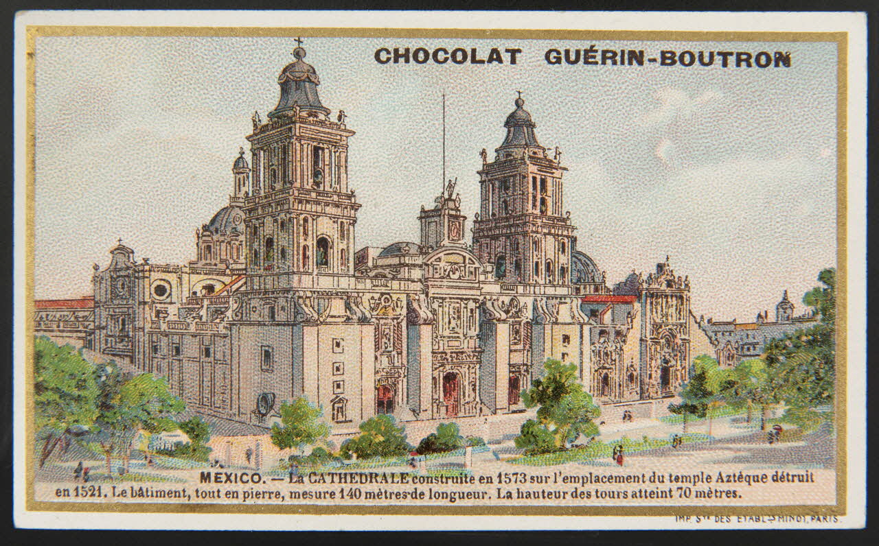 Vallet-Minot et Cie carte réclame chromo Paris 1900 1995.1.2169.45 Photo