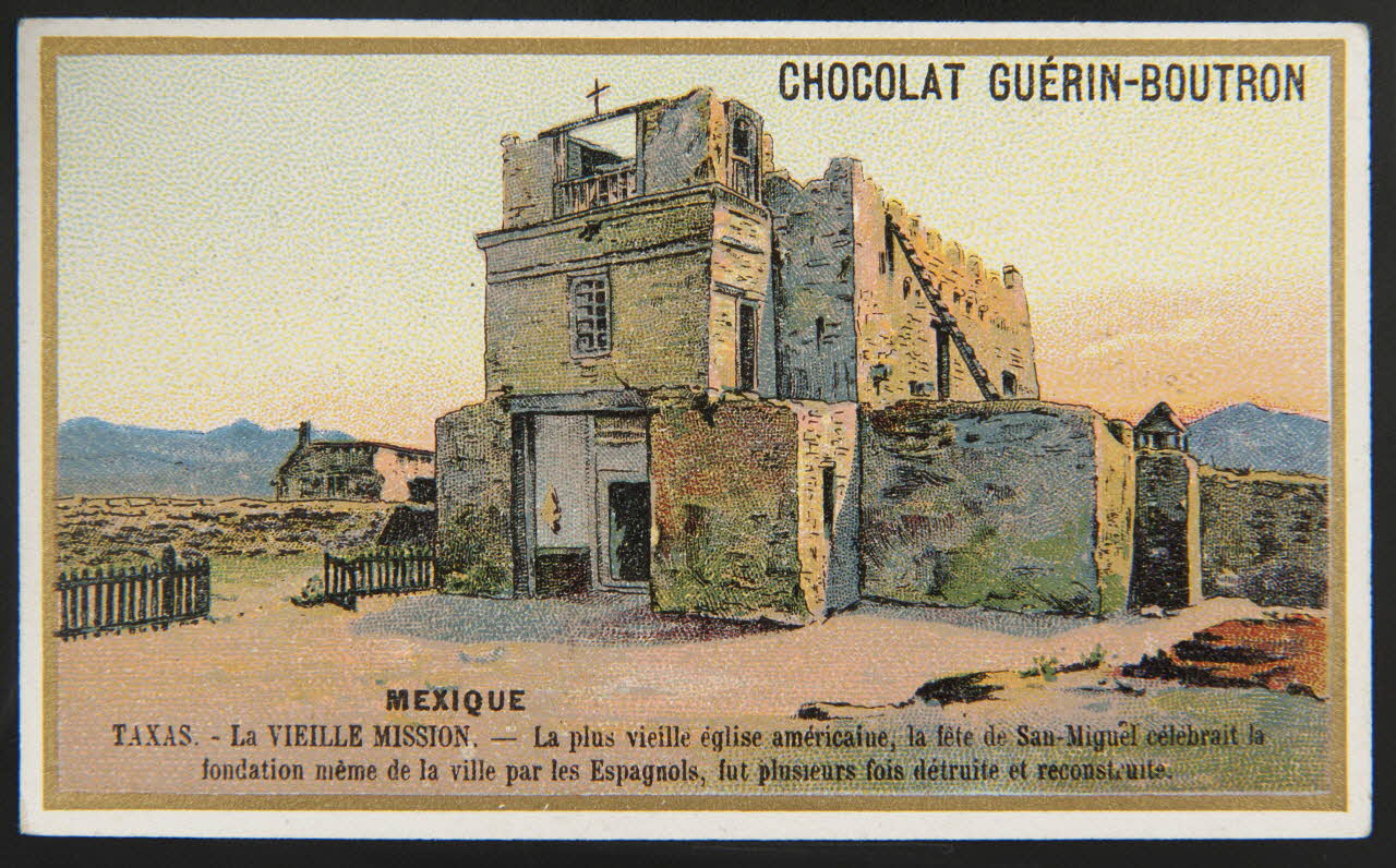 Vallet-Minot et Cie carte réclame chromo Paris 1900 1995.1.2169.46 Photo