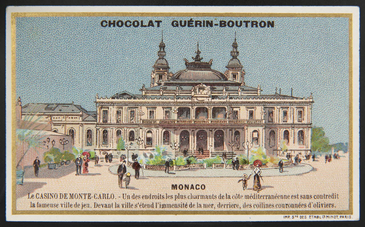 Vallet-Minot et Cie carte réclame chromo Paris 1900 1995.1.2169.47 Photo